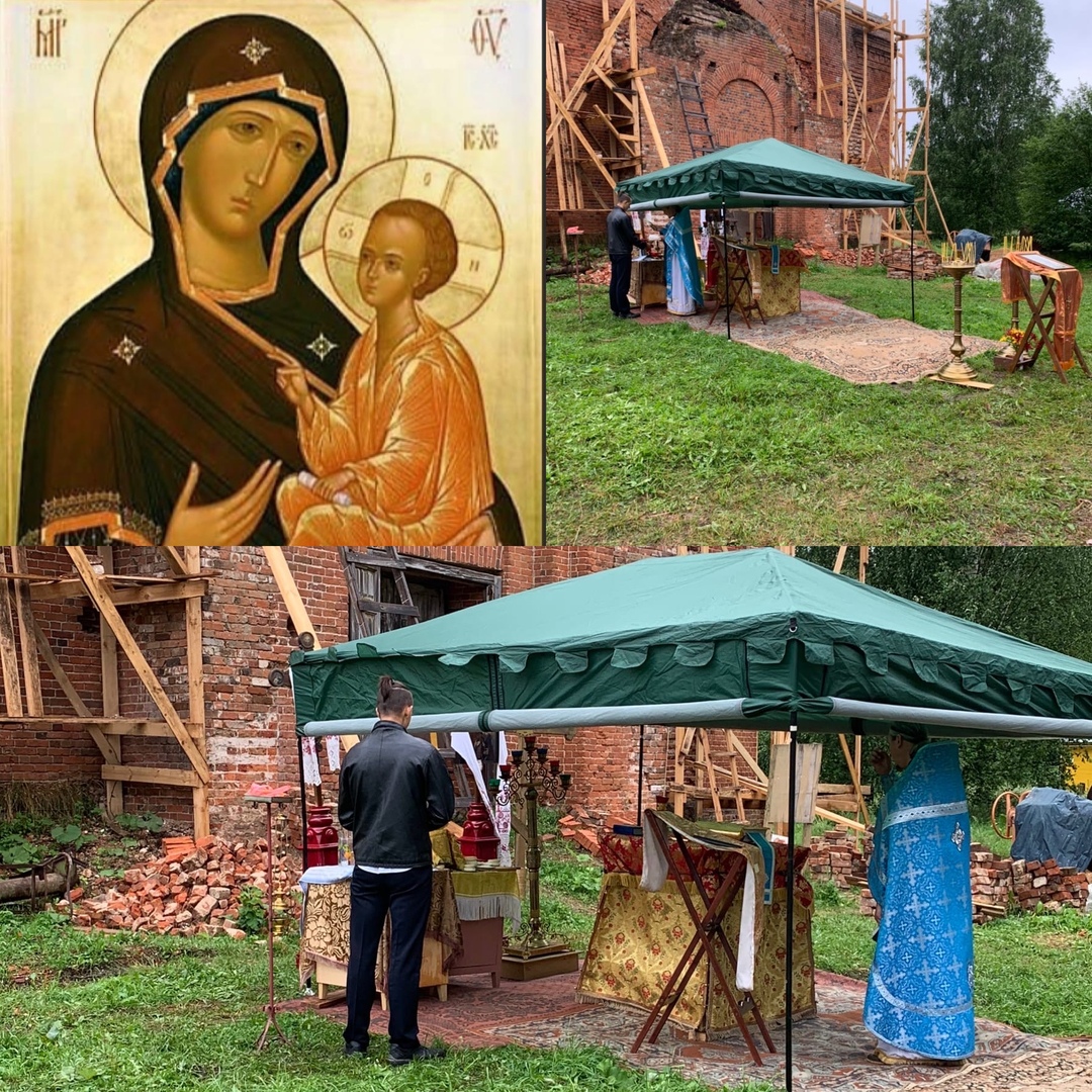 Престольный праздник Тихвинской иконы Божией Матери в селе Колычево