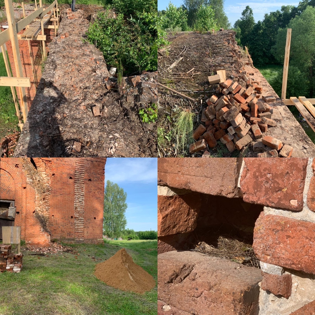 Восстановление храма в селе Колычево